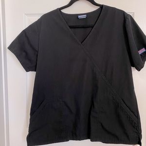 Black Cherokee Scrub Top